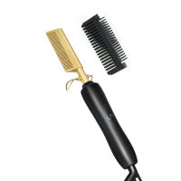 Hot Heating Comb Hair Straightener Flat Irons Straightening Brush Hair Straight Style Corrugation Curling Iron Hair Curler Brush