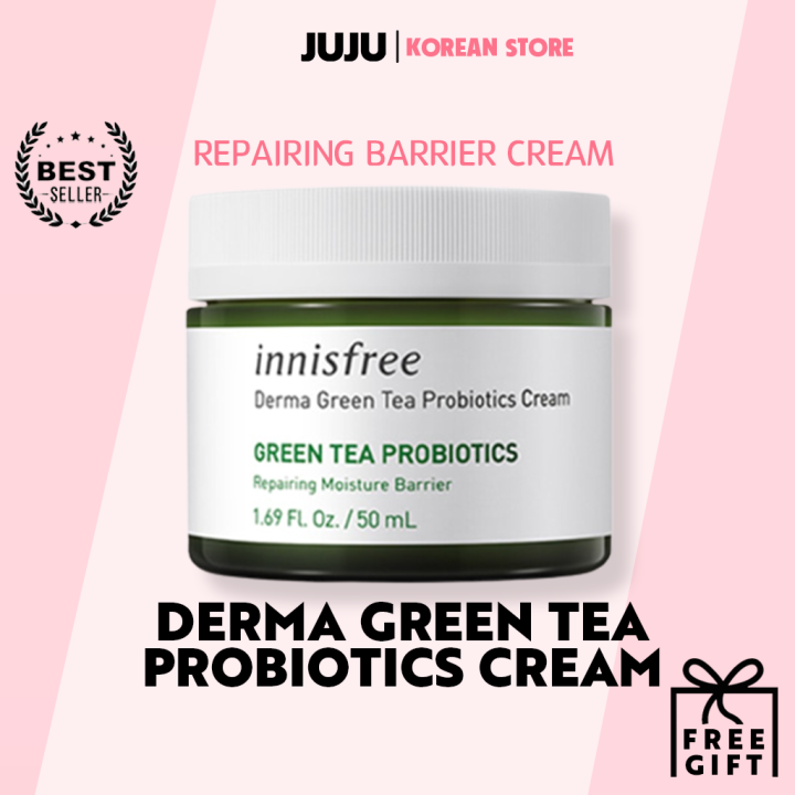 Innisfree / Derma Formula Green Tea Probiotics Cream 50ml Lazada