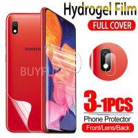 1-3PCS Hydrogel Film For Samsung Galaxy A10 A10S A10E Screen Protector Sumsung A 10 10S 10E Water Gel Soft Film Camera Glass