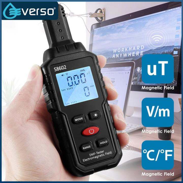 Everso Radiation Detector Professional 3 in 1 Handheld