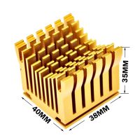 30pcs Golden North Bridge Aluminum Cooling Heat sink For Chip CPU Computer Heatsink Cooler Cooling Heatsinks