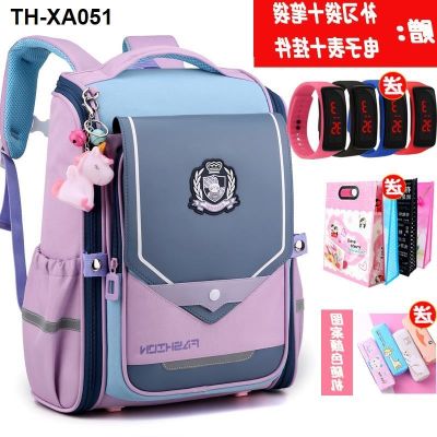 ✴ elementary grade female a 2345 British ultralight during spinal new backpack male children