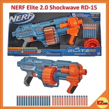 Pistola Nerf Elite Shockwave RD-15 