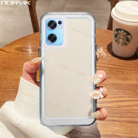 NORVIK เคสซิลิโคนสีขาวใสกันกระแทกสำหรับ OPPO Reno 10 8T 8 8Z 7 7Z A98 A58 A78 A98ค้นหา X5 Pro Plus 4G 5G N6-1ฝาครอบโทรศัพท์กันตก