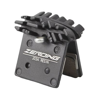 ZEROING 1 Pair MTB Bike J03A Resin Cooling Fin Ice Tech Bicycle Hydraulic Disc Brake Pads Oil Calipers for Shimano Oil Brakes