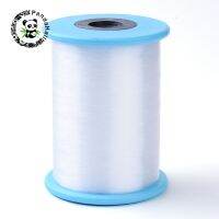 【YD】 Pandahall 1 Roll Fishing Thread Wire for Jewelry Making Stringing Materials White/Black 0.2-1mm