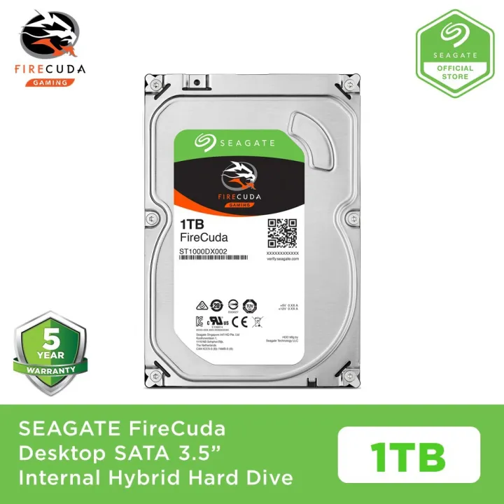 【2021 explosion！！】Seagate FireCuda 2TB / 1TB 3.5 SSHD Internal Solid