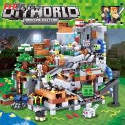 HIMISS Graduation Gift Lego Minecraft Set The Jungle Tree House Zombie