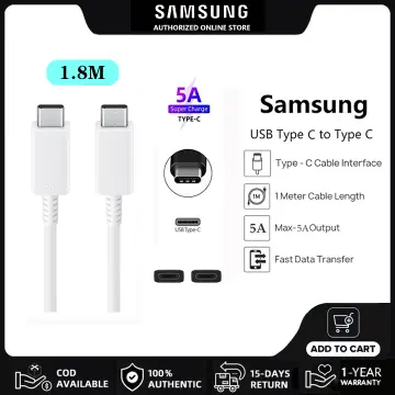 Samsung Câble chargeur USB EP-DX510 USB C - USB C 1.8 m