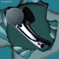 ▽▫๑ 1PC Bath Shower Head Rainfall Water Saving High Pressure large portable camping Silicone water Nozzle Handheld Round Shower Head