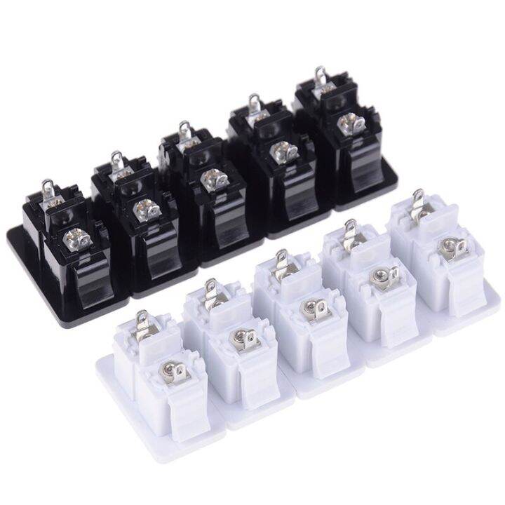 5pcs-lot-ac250v-2-5a-iec320-c8-male-2-pins-power-inlet-socket-connector-wires-leads-adapters