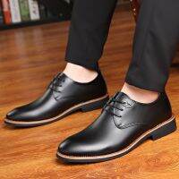 [COD] shoes mens business formal soft bottom British casual all-match low spot work wholesale