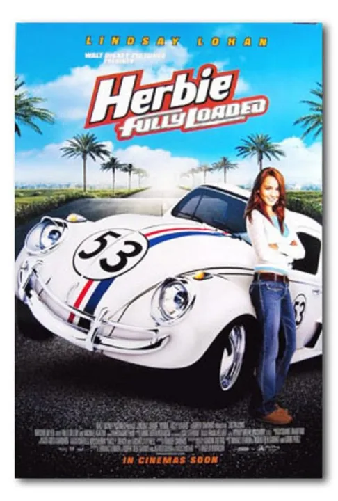 HERBIE FULLY LOADED INTL Original Theatrical Double Sided Movie Poster ...