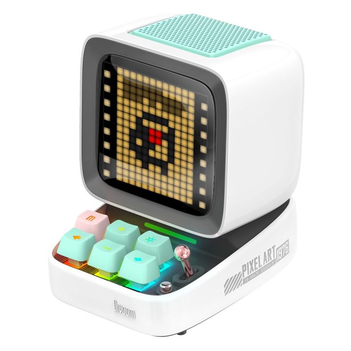 มีประกัน-divoom-ดิวูม-ditoo-pro-ลำโพง-bluetooth-pixel-art-mechanical-button