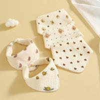 [COD] gauze childrens towel face baby saliva square triangle newborn