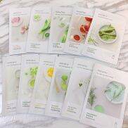 Combo 10 Miếng Mặt Nạ Giấy Innisfree Hàn Quốc - Sáng Da, Mờ Thâm, Mịn Da