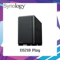 (ร้านไทย ประกันศูนย์ไทย) NAS Synology DS218PLAY (No HDD) สตรีม 4K Ultra HD ได้