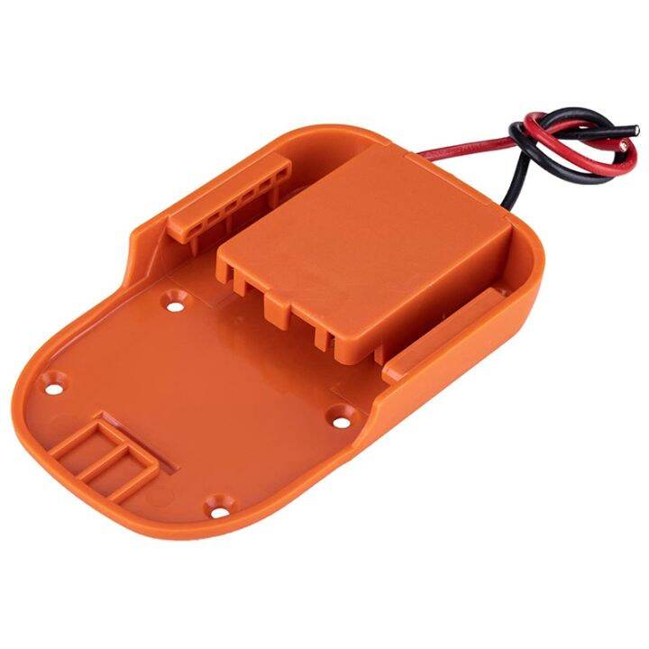 for Power Wheels Adapter for Ridgid AEG 18V Hyper LiIon Battery Dock