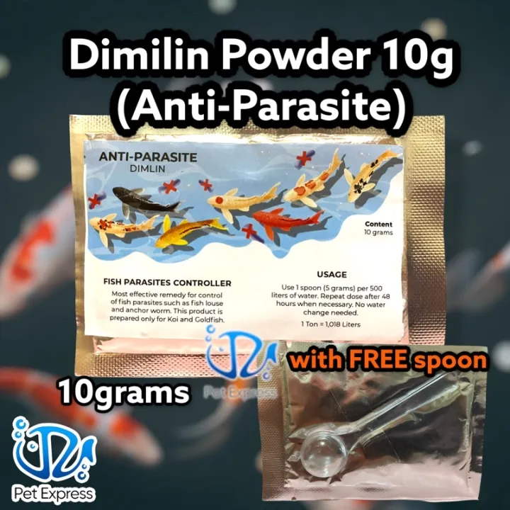 Dimilin Powder 10grams Anti Parasite for fish aquarium Anti Kuto ...