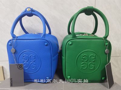 กระเป๋าถือกอล์ฟแบบพกพาใหม่มี G4ผู้หญิงสะพายไหล่เดียวกล่องใส่กระเป๋าเก็บลวดลายกิ่งกระเป๋าเป้สะพายหลังขนาดเล็ก