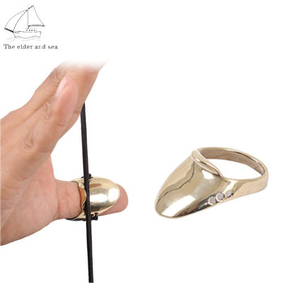 Elder Sea ทองเหลือง Thumb Finger Guard Buckle แหวน Multi-Spec Finger Protection เครื่องมือ Protector เกียร์18มม. 20มม. 22มม. 24มม.