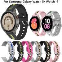 แถบซิลิโคน20มม. สำหรับ Samsung Galaxy Watch6 5 Pro 45 40มม. 44มม. สายนาฬิกาข้อมือ6แบบคลาสสิก43มม. 467มม.