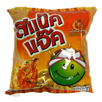 สแน็คแจ็ค รสกุ้งคั่วพริกเกอร์ ขนาด 16 กรัม บรรจุ 12 ซอง