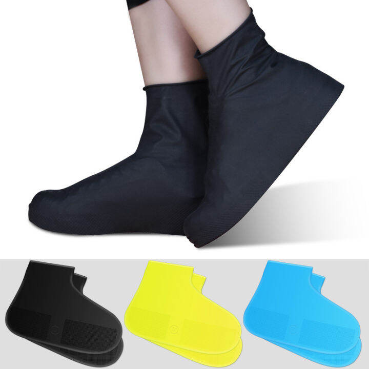 Silicone Reusable Overshoes,Waterproof Rain Boots Cover Anti Slip