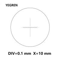 【HOT SALE】 kgcwmw DIV ไมโครสโคป0.1มม.,ไมโครสโคปไมโครมิเตอร์ไขว้การปรับเทียบ X = 10มม. การวัดขนาดไม้บรรทัดเครื่องวัดไมโครมิเตอร์ตา