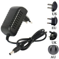 ใหม่12V 2a 5 5 2 5มม. 100 240V Eu Us Charger Ac Supply To Led Adapter Uk Power Dc For