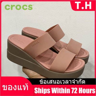 （Counter Genuine） CROCS Brooklyn LiteRide Mens and Womens Sports Sandals Slippers Flip Flops รองเท้าส้นสูงผู้หญิง - The Same Style In The Mall