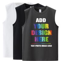 hot【DT】 Customize MenS Gym Shirt Street Sleeveless T-Shirts Sport Clothing