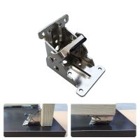 Foldable Hinge Furniture Accessory 90°-0° Open Close Folding Way Space Saving Desk Table Bed Cabinet Assemble Furniture Fixture Door Hardware Locks