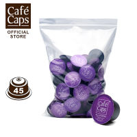 Cafecaps - Coffee Dolce Gusto Doi Chang (1 ถุง X45 แคปซูล) - Dolce Gusto Coffee แคปซูลที่เข้ากันได้แคปซูลกาแฟที่ กาแฟอาราบิก้า. ผลิตจากอราบิก้าแท้ 100% ที่คัดสรรจากภาคเหนือของประเทศไทย แคปซูลกาแฟใช้ได้กับเครื่อง Dolce Gusto เท่านั้น.