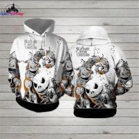 2023 style The Nightmare Before Christmas  men  3D Print High quality Fleece Zipper/ Hoodies parent- clothing Pullover Tops，can be customization