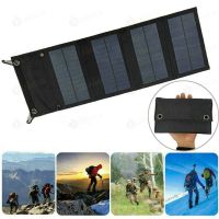 50W แบบพกพาพับแผงเซลล์แสงอาทิตย์กันน้ำชาร์จแบตเตอรี่โทรศัพท์มือถือ Portable solar panel foldable USB charger DC port Pol แผงเซลล์แสงอาทิตย์แบบพับเก็บได้แบบ