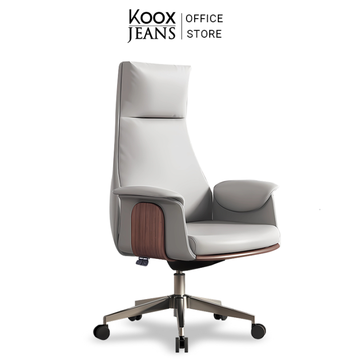 kooxjeans-leather-office-chair-เก้าอี้ทำงานหนังเก้าอี้ทำงานผู้บริหารเก้าอี้ทำงานคอมพิวเตอร์-leather-swivel-chair-ergonomic-desk-chair-for-home-office-tb-5242