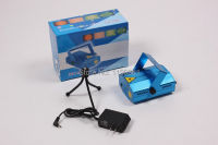 Free shipping New Blue Mini Projector Red &amp;Green DJ Laser lights Disco Light Stage Xmas Party Lighting Show