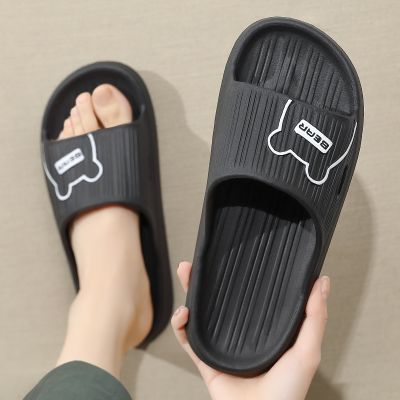 Household indoor slippers summer big yards outside the shower antiskid household soft bottom wear Eva sandals mens