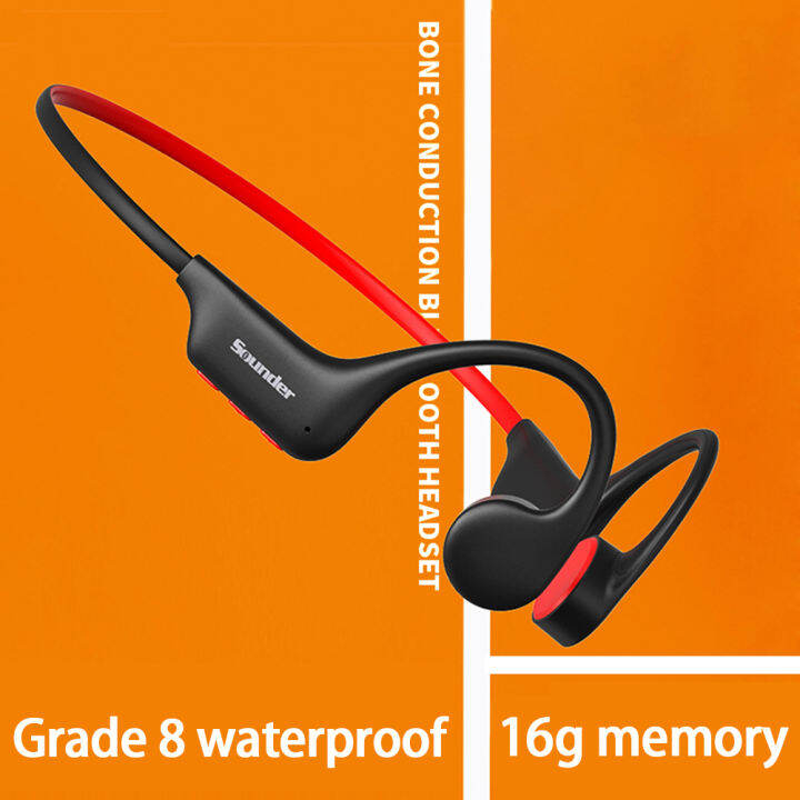 New Original X5 Wireless 16G Memory Bluetooth Earphones Painless Long