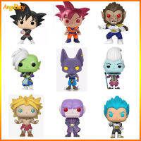 AngelBaby ดราก้อนบอลตุ๊กตาขยับแขนขาได้ซูเปอร์ฮีโร่ Goku Vegeta Birus โมเดลเคลื่อนไหวเครื่องประดับสำหรับแฟนๆคอลเลกชัน