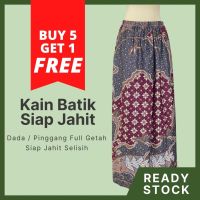 Kain Berpantang Bergetah Confinement Sarong Kain Batik Instant Basahan - Ready Stock