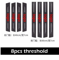 คาร์บอนไฟเบอร์หนังเกณฑ์ป้องกันสติกเกอร์ประตูรถเกณฑ์สติกเกอร์รถคิ้วแต่งรถยนต์Trunk Anti-Steppingสติกเกอร์สำหรับSuzuki Vitara Swift XL7 Presso Dzire Jimny Ciaz Celerio Ertiga