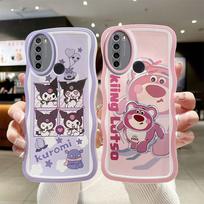 คลังสินค้าพร้อมเคสสำหรับ Xiaomi Redmi 10C 10A 10 4G เคส Redmi 10 PoweR 4G น่ารัก TPU นิ่มลายการ์ตูนกรอบคลื่นฝาครอบโทรศัพท์แบบใส