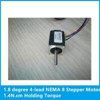 【CW】 1.8 degree 4-lead NEMA 8 Stepper Motor 1.4N.cm Holding Torque Body Length 28mm Single or dual output shaft motor