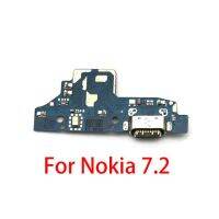 สำหรับ Nokia 2.2 3.2 4.2 7.2 5.3 Usb แผงสำหรับชาร์จสายเคเบิลยืดหยุ่น Dock ตัวเชื่อมต่อชิ้นส่วนซ่อมบอร์ด