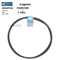 ยางนอกจักรยานเสือหมอบขอบลวด SCHWALBE LUGANO 700X23C