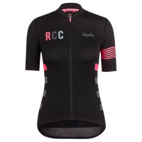 Rapha ขี่จักรยานเสื้อผ้าแขนสั้นสำหรับผู้หญิงขี่จักรยานย์ MTB ฤดูร้อนเสื้อผ้าจักรยานถนน