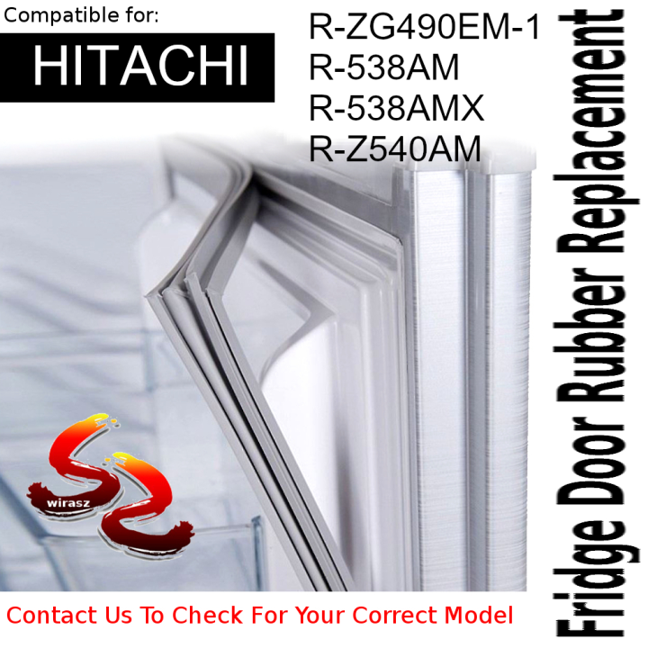 hitachi fridge gasket