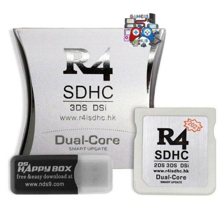 R4 SDHC 250 GAMES with original memory card for Nintendo DS/dsi and 3ds ...